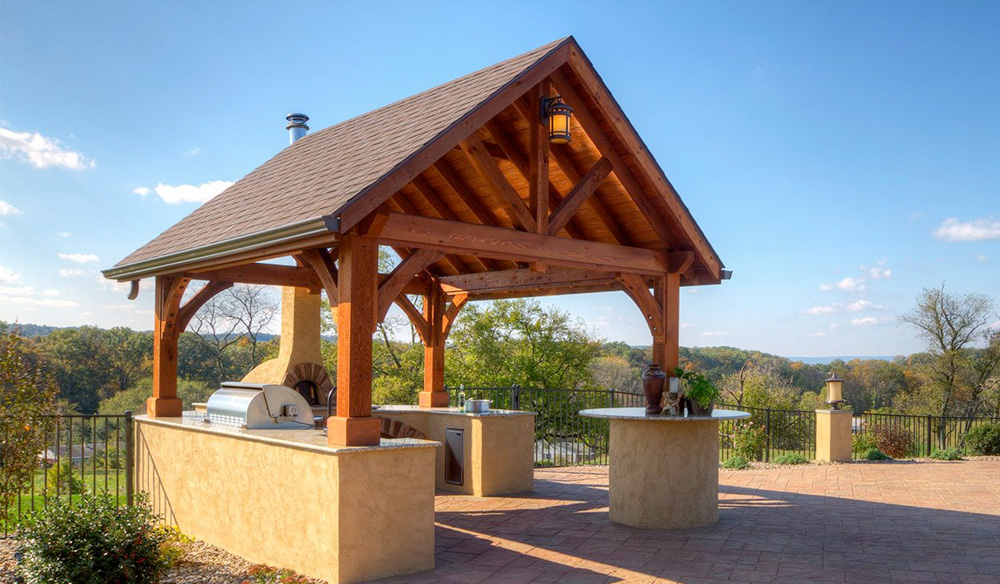 Alpine Wood Pavilion​